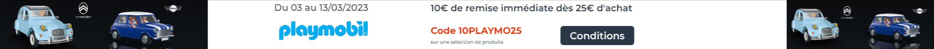 banniere cdiscount playmobil