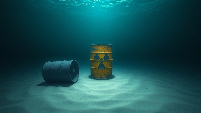 Barils radioactifs : plus de 3 000 barils repérés au fond de l’Atlantique