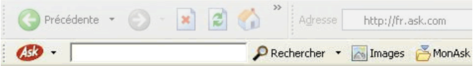 Barre doutils Ask pour Internet Explorer 2.0.2 (477x67)
