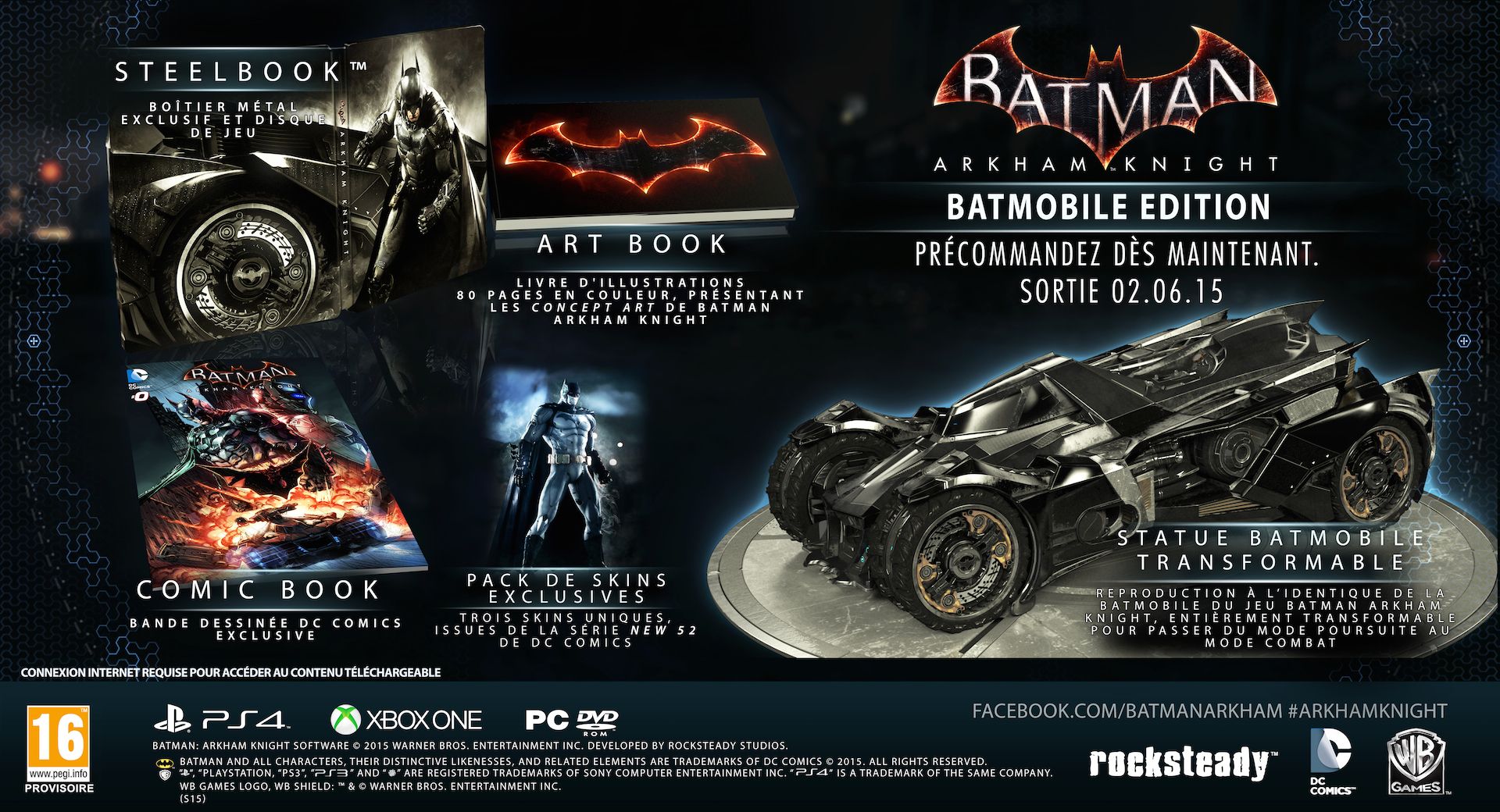 Batman Arkham Knight - Batmobile Edition