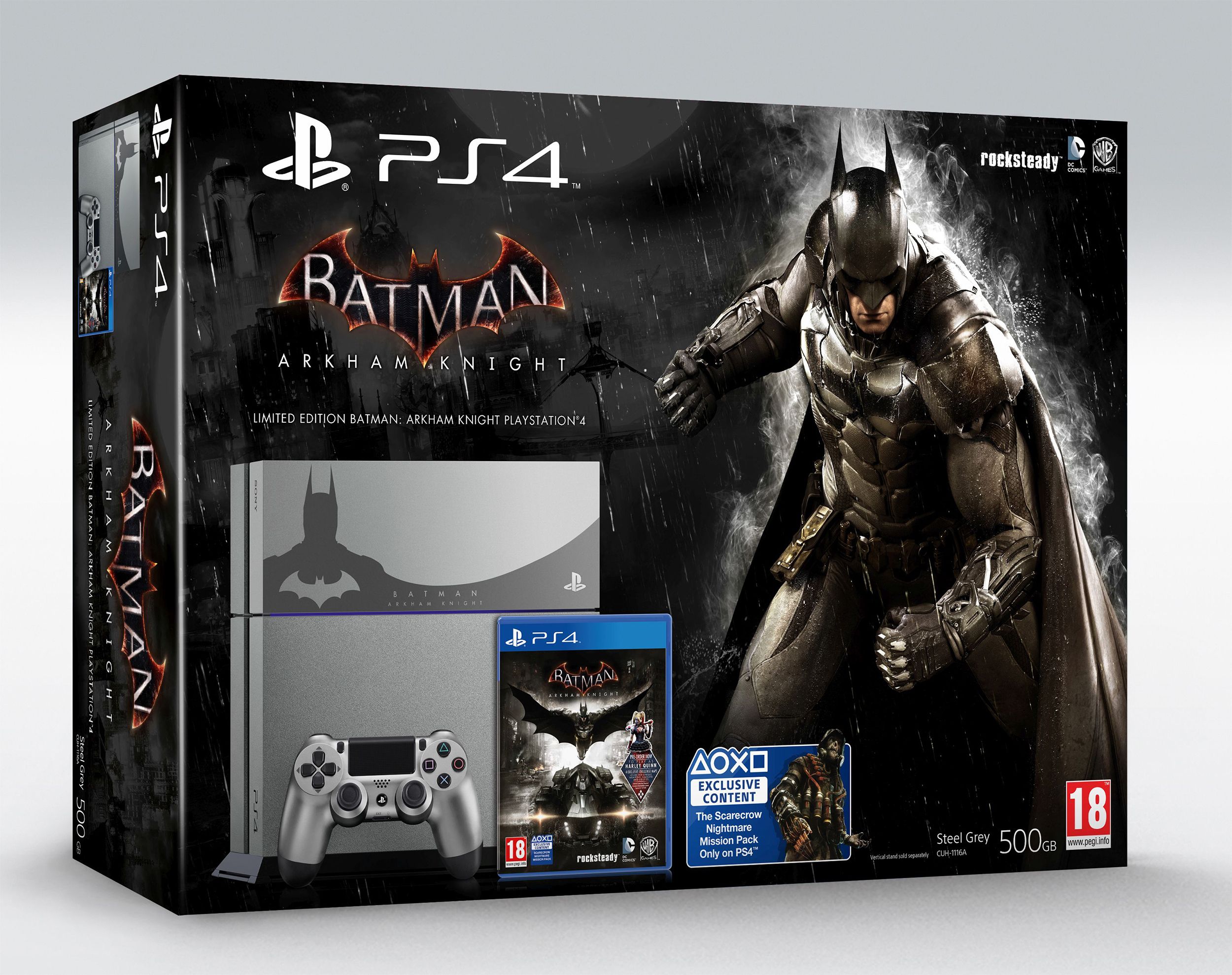 Batman Arkham Knight - pack PS4 collector