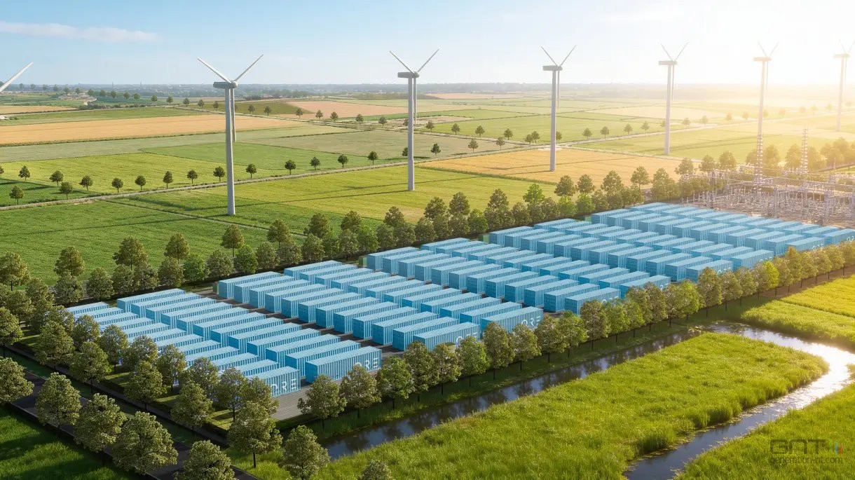 Les Pays-Bas misent sur une giga-batterie à la rouille pour stocker l'énergie