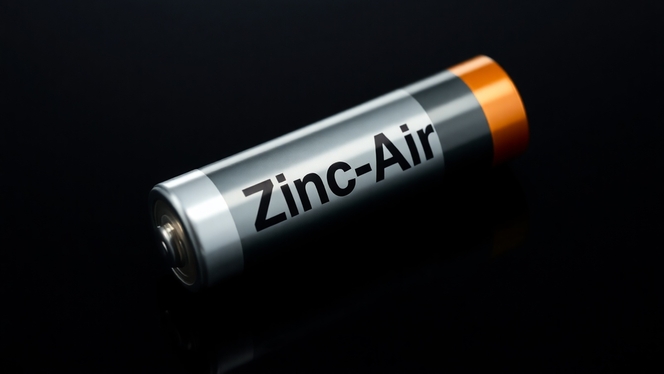 batterie Zinc Air illustration IA