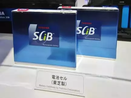 Batteries SCIB TOshiba