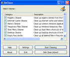 BeClean : un utilitaire de nettoyage