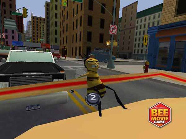 Bee Movie Game screen 1