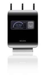 Un écran LCD pour le routeur N1 Vision de Belkin