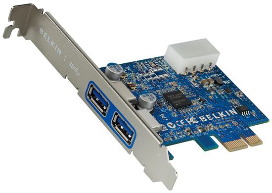 Belkin USB3 carte PCIe