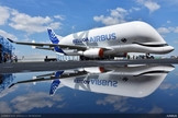 BelugaXL : l'avion-cargo sort de l'atelier de peinture