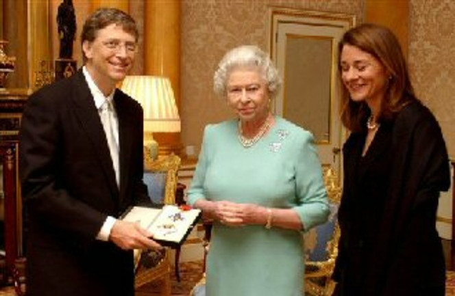 Bill Gates Chevalier