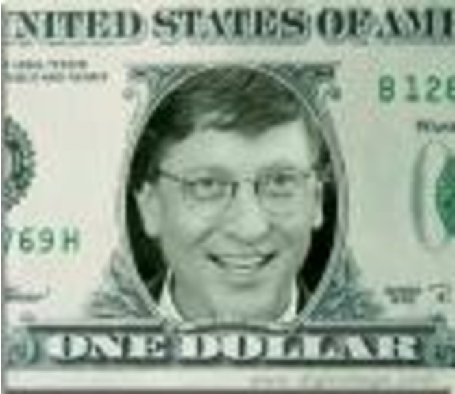 bill gates dollar
