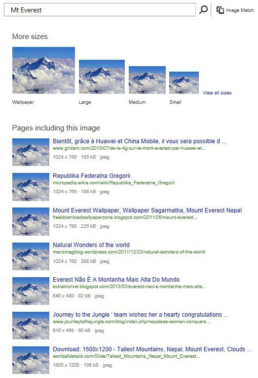 Bing-Image-Match-Everest-1