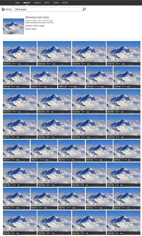Bing-Image-Match-Everest-2
