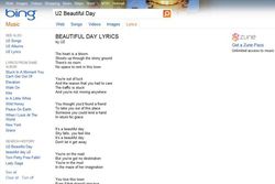Bing-lyrics