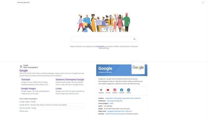bing-requete-google