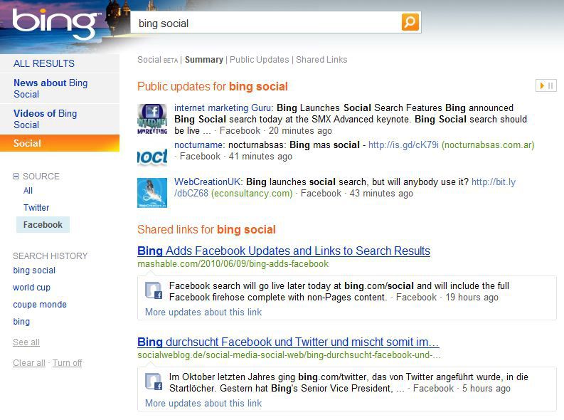Bing-Social