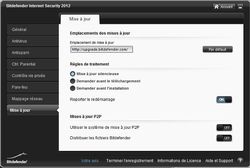 Bitdefender Internet Security 2012 screen 1
