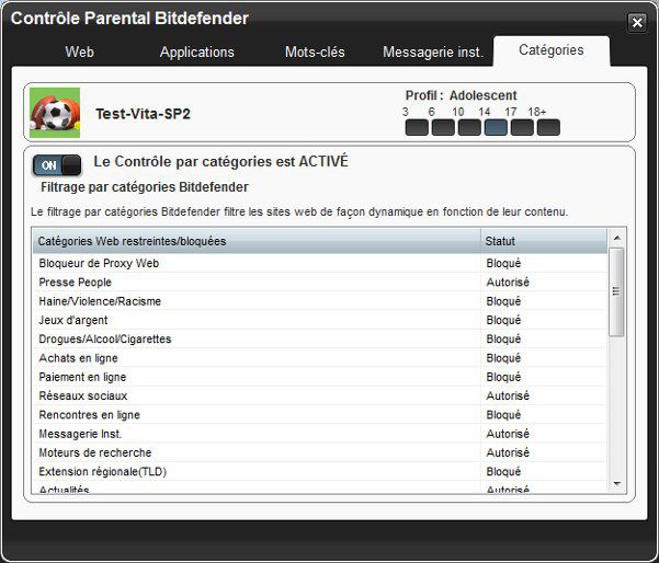 Bitdefender Internet Security 2012 screen 2