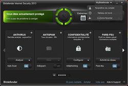 Bitdefender Internet Security 2013 screen1