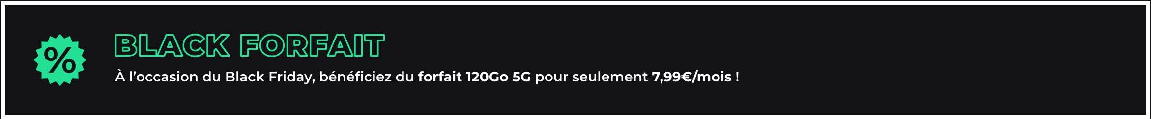 Black Friday 120 Go 5G RED by SFR
