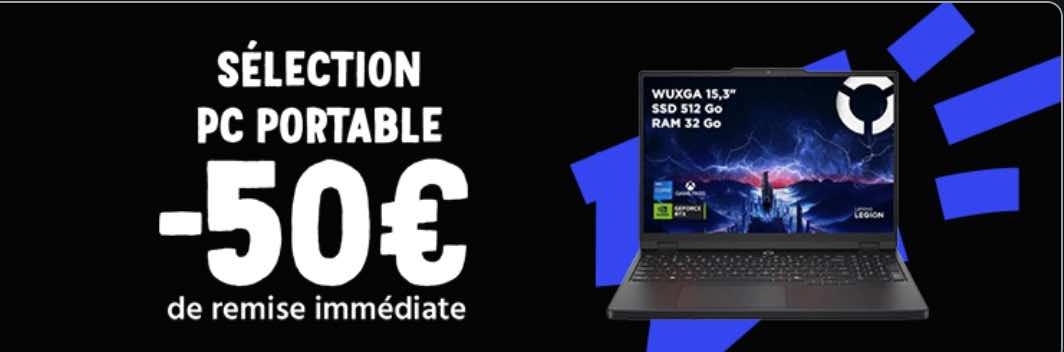 Black Friday Cdiscount ope? PC portables gaming