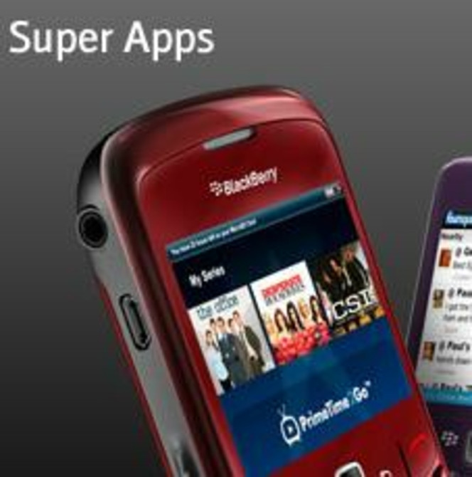 Blackberry Super Apps logo pro