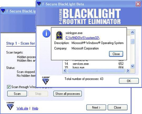 BlackLight screen 2