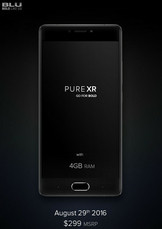 Blu Pure XR : le smartphone 5,5 pouces Full HD officialisé