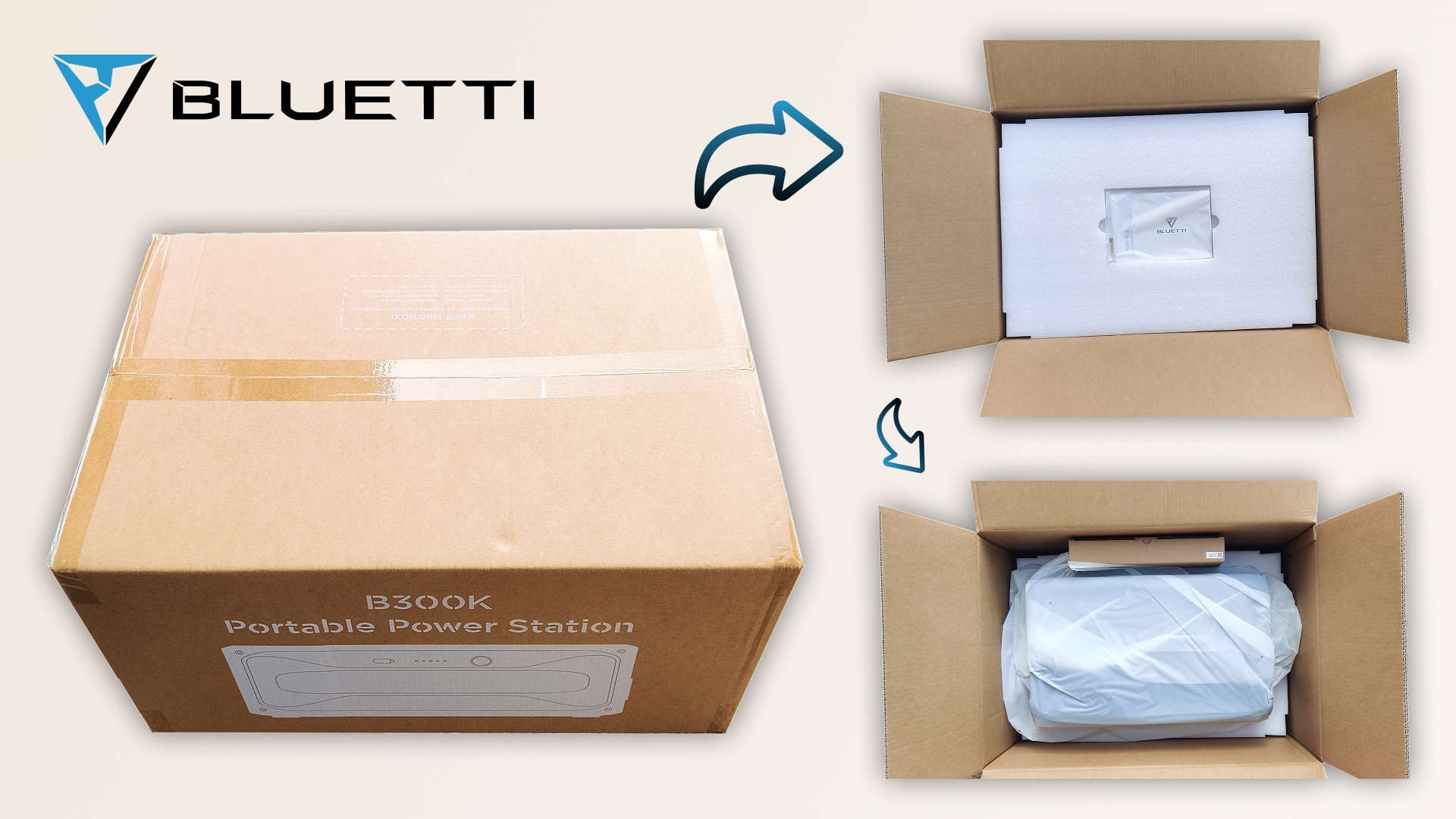 Bluetti B300K - DÃ©ballage