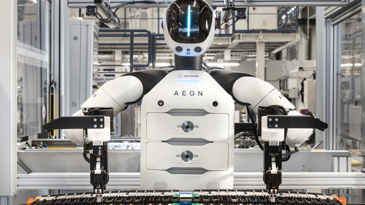 BMW AEON robot humanoide usine Leipzig.