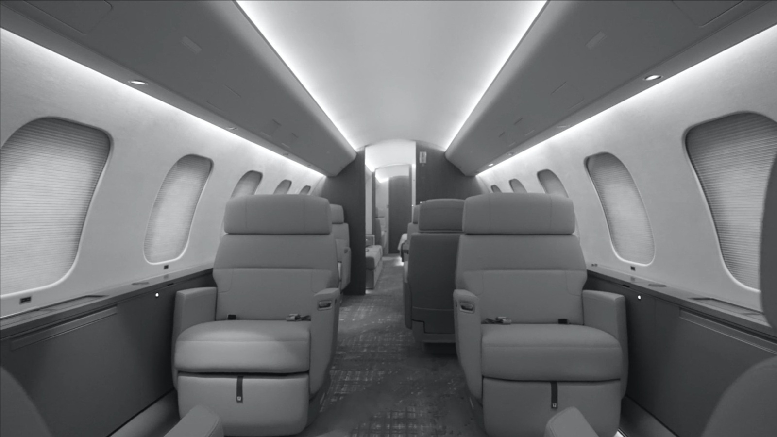 Bombardier Global 8000 interieur