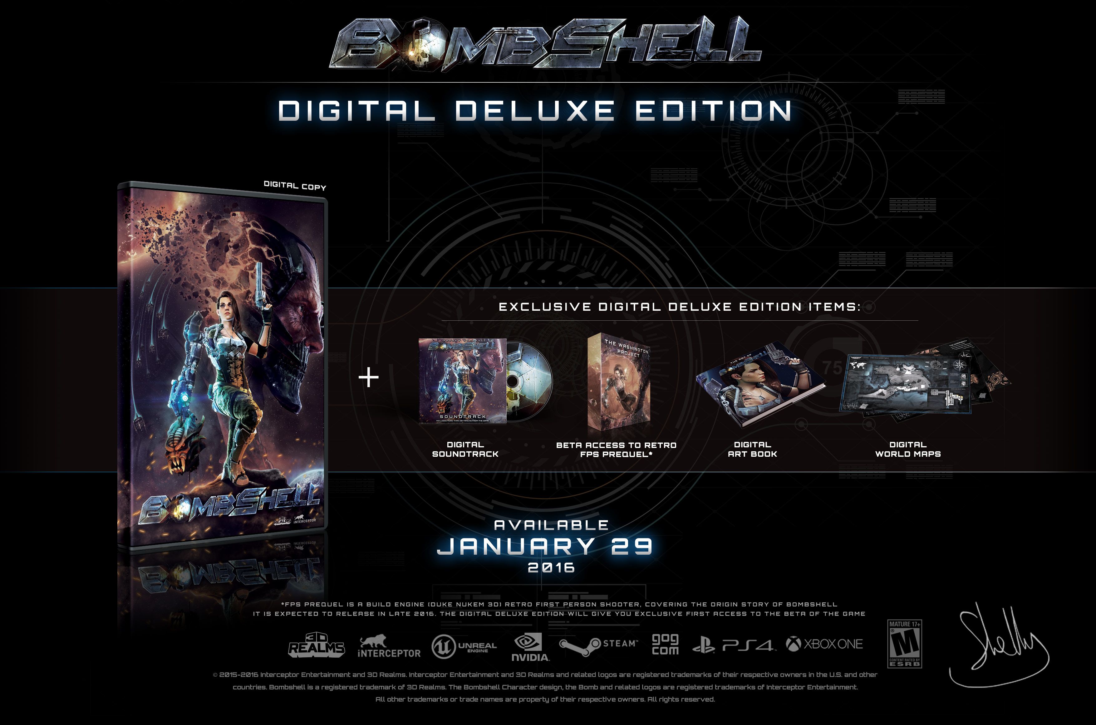 Bombshell Digital Deluxe Edition