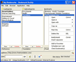 Bookmark Buddy screen2