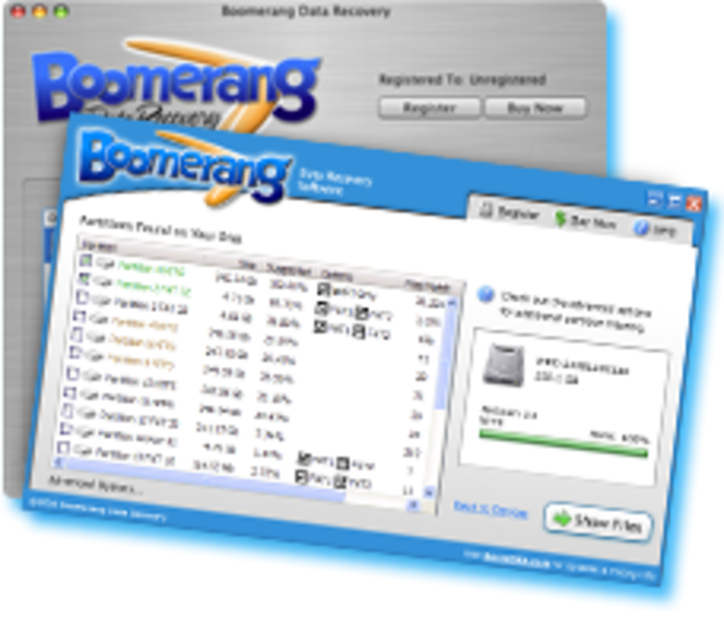 Boomerang Data Recovery 1.0.9 pour Macintosh (228x196)
