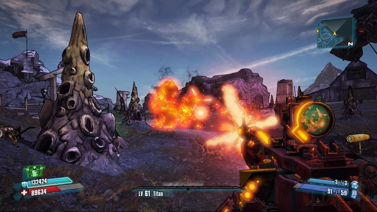 Borderlands 2 Chasseur Ultime disponible niveau 61 et armes