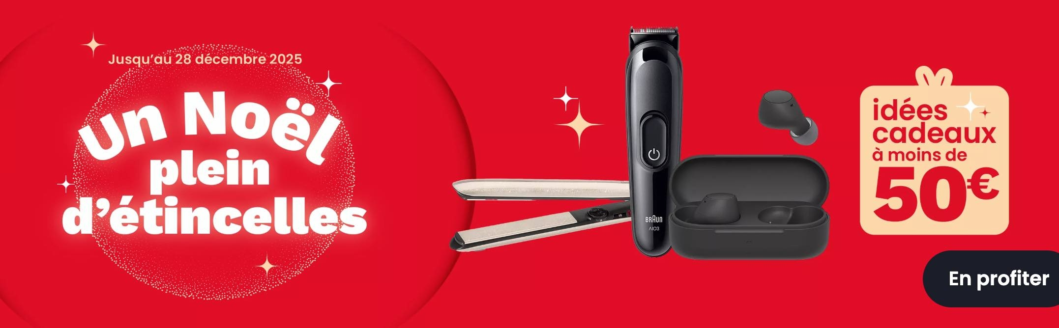 Boulanger Noe?l ide?es cadeaux petit prix