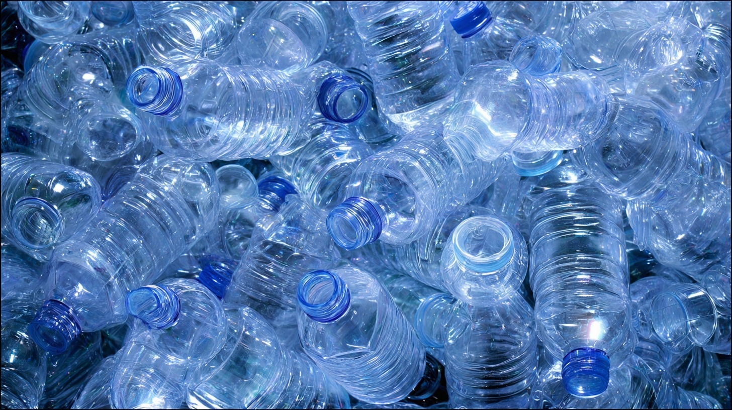 bouteilles plastique vides