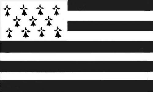 Bretagne drapeau triskel