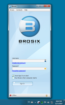 Brosix screen1