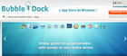 Bubble Dock : redonner un peu de vie à son bureau