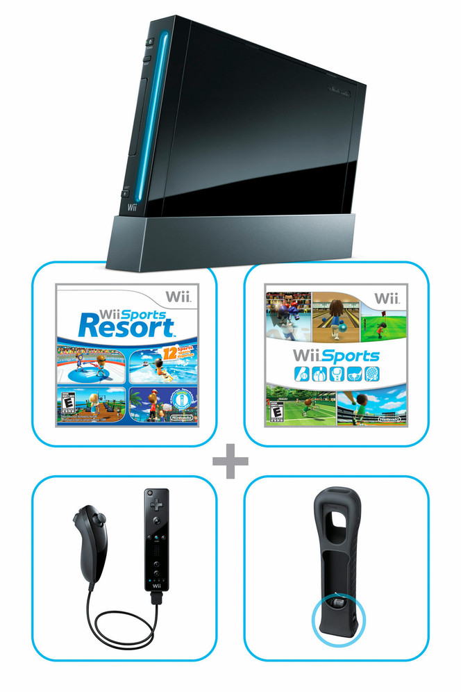 Bundle Wii Noire Etats-Unis (1)