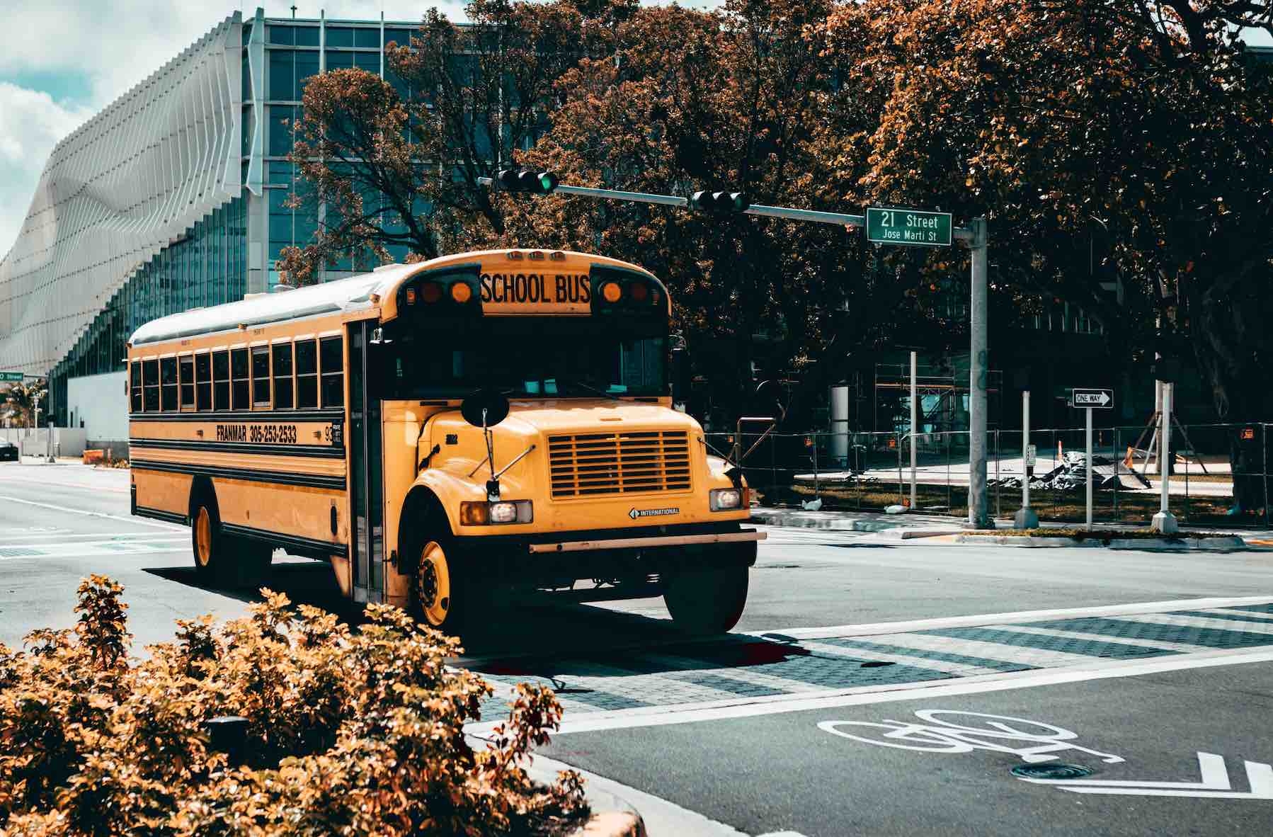 bus scolaire ame?ricain