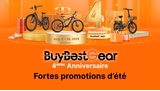 BuyBestGear fête son 4ème anniversaire avec des offres exceptionnelles sur les vélos électriques
