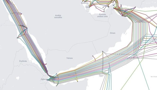 cables sous-marin Yemen