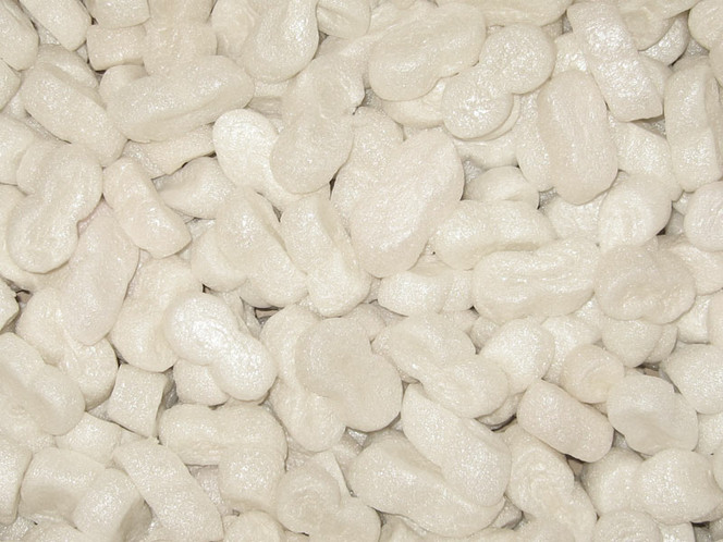 cacahuète polystyrène