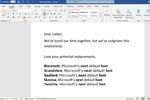 calibri-police-defaut-microsoft-office