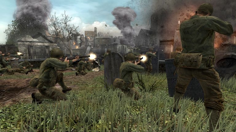 Call Of Duty 3 en marche vers paris image (12)