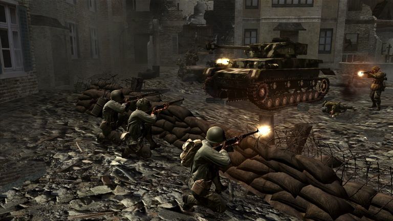 Call Of Duty 3 en marche vers paris image (24)