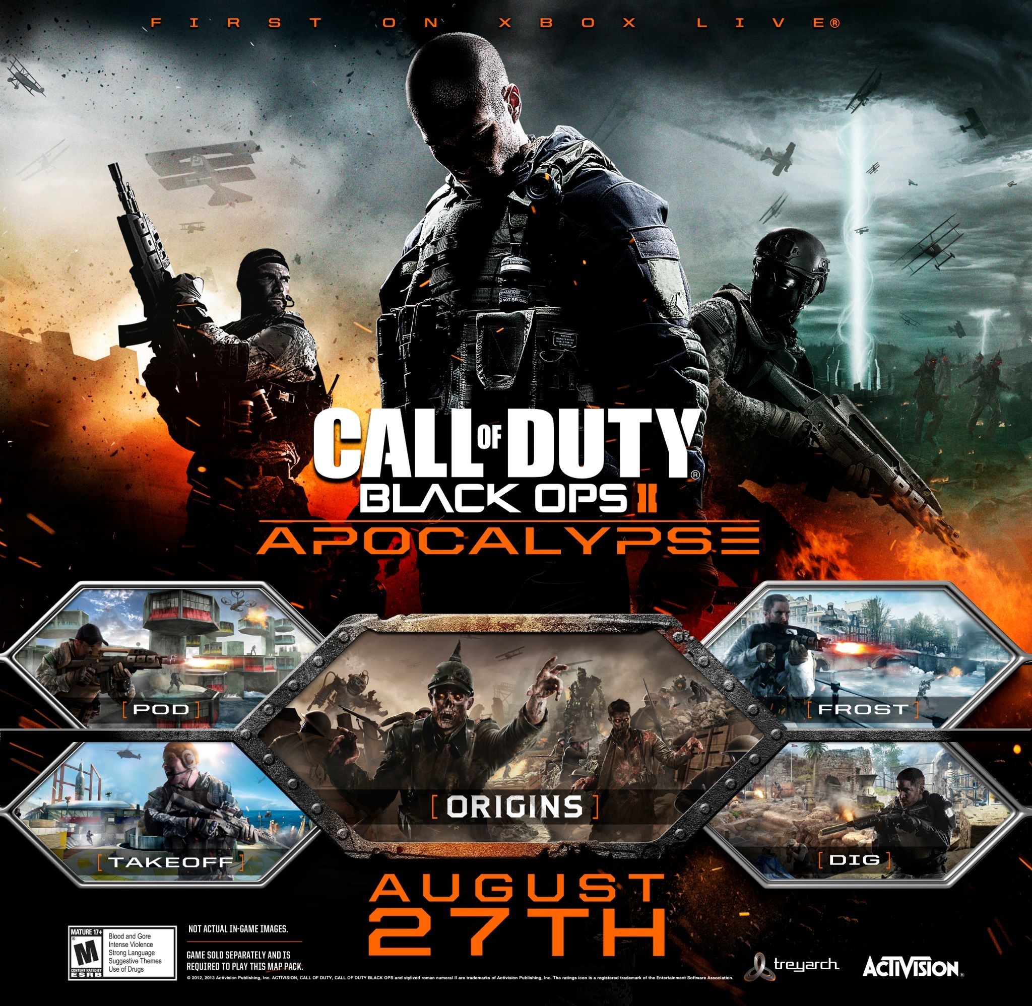 Call of Duty Black Ops 2 : Apocalypse - poster