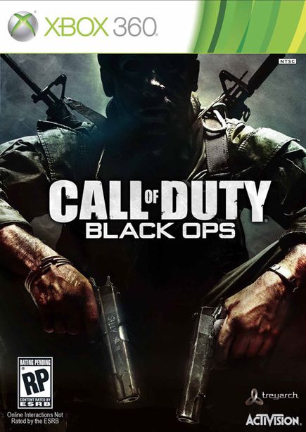 Call of Duty Black Ops - Jaquette Xbox 360